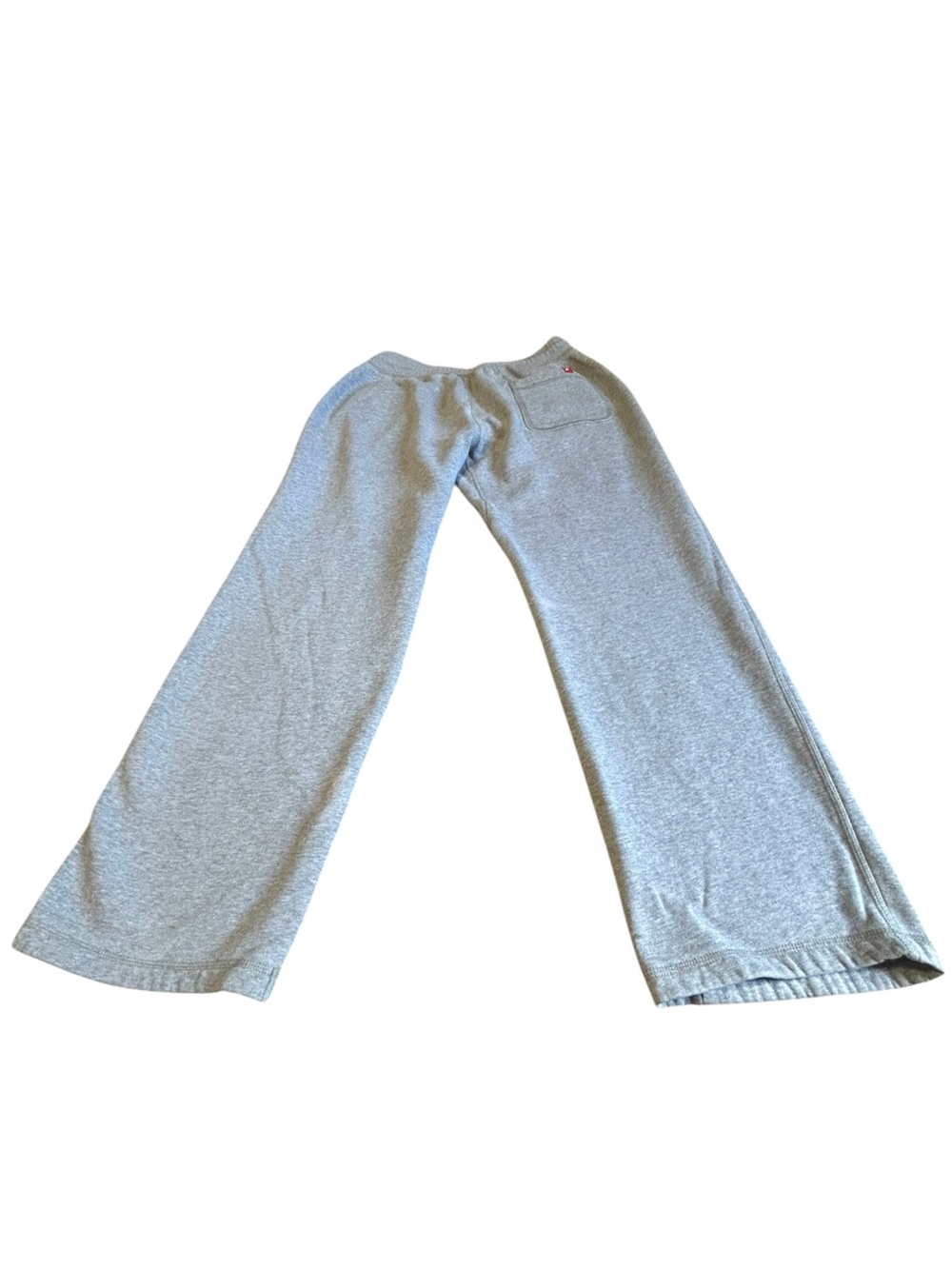 Y2K Nike Gray Wide Leg Fleece Sweatpants Womens Medium - Picture 2 of 13